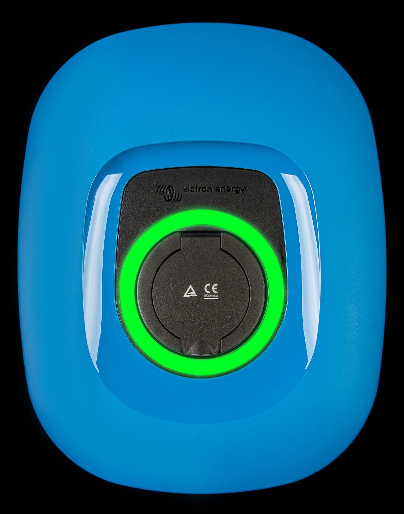Victron EV Charging Station blue no-screen model